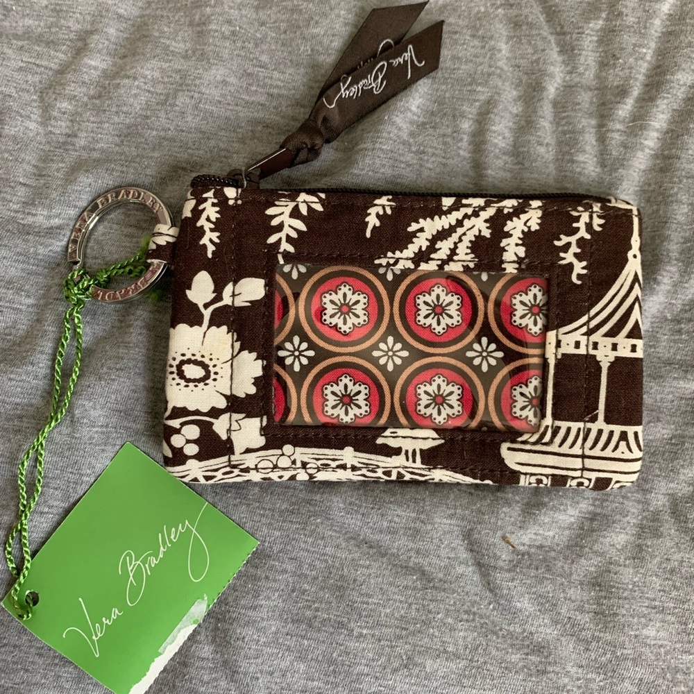 Vera Bradley keychain wallet